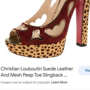 $1100+tax:christian louboutin heels